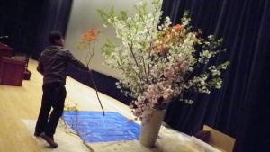 桜の生け込み～｜「フローリスト飾り屋」　（鹿児島県鹿児島市の花キューピット加盟店 花屋）のブログ