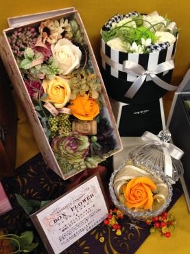プレゼントとして贈っても、　されても！　イイかもしれませんねッ✿｜「フローリスト飾り屋」　（鹿児島県鹿児島市の花キューピット加盟店 花屋）のブログ