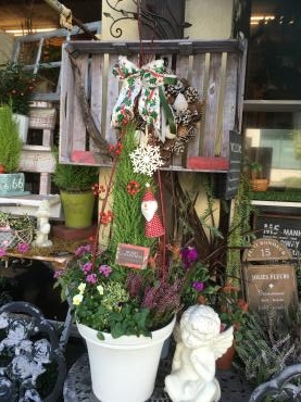 ♪　クリスマス寄せ植え～～♪・・・｜「フローリスト飾り屋」　（鹿児島県鹿児島市の花キューピット加盟店 花屋）のブログ