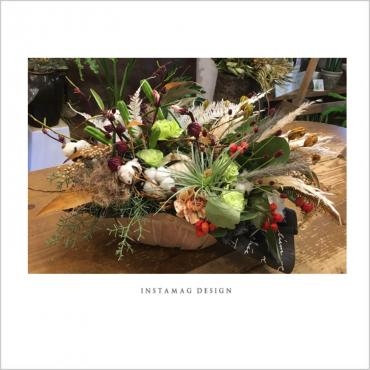 秋色のお花　お届けいたしました・・・｜「フローリスト飾り屋」　（鹿児島県鹿児島市の花キューピット加盟店 花屋）のブログ
