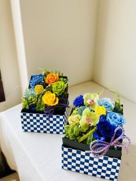 プリザーブドフラワー・・・で記念の贈りもに｜「フローリスト飾り屋」　（鹿児島県鹿児島市の花キューピット加盟店 花屋）のブログ
