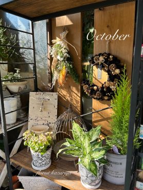 HappyHALLOWEEN♪｜「フローリスト飾り屋」　（鹿児島県鹿児島市の花キューピット加盟店 花屋）のブログ