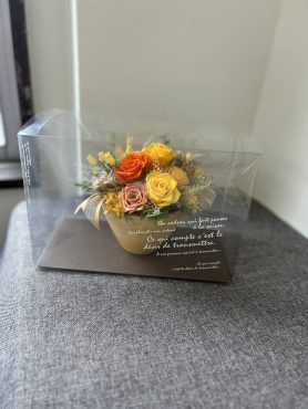 御祝プリザーブドフラワー・・・｜「フローリスト飾り屋」　（鹿児島県鹿児島市の花キューピット加盟店 花屋）のブログ