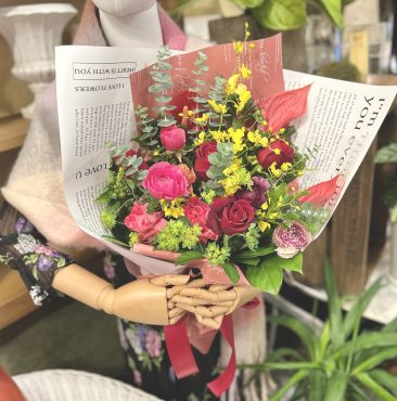 春の門出に花束を｜「フローリスト飾り屋」　（鹿児島県鹿児島市の花キューピット加盟店 花屋）のブログ